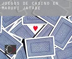Juegos de casino en  Maruri-Jatabe