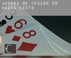 Juegos de casino en Hazas de Cesto