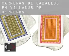 Carreras de caballos en Villasur de Herreros