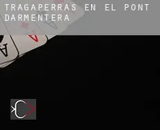 Tragaperras en  el Pont d'Armentera
