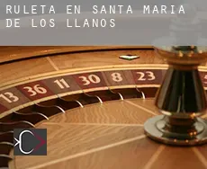 Ruleta en Santa María de los Llanos