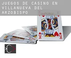 Juegos de casino en  Villanueva del Arzobispo