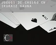 Juegos de casino en  Iruraiz-Gauna