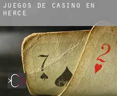 Juegos de casino en  Herce